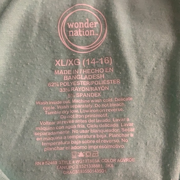 SOLD ON MERCARI 🌈 Wonder Nation Mermaid Tank - Picture 5 of 5